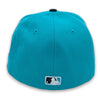 Florida Marlins 1997 World Series 59FIFTY New Era Fitted Teal & Black Hat