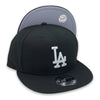 Los Angeles Dodgers  Basic 9FIFTY New Era Black Snapback Hat