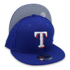 Texas Rangers Basic 9FIFTY New Era Blue Snapback Hat