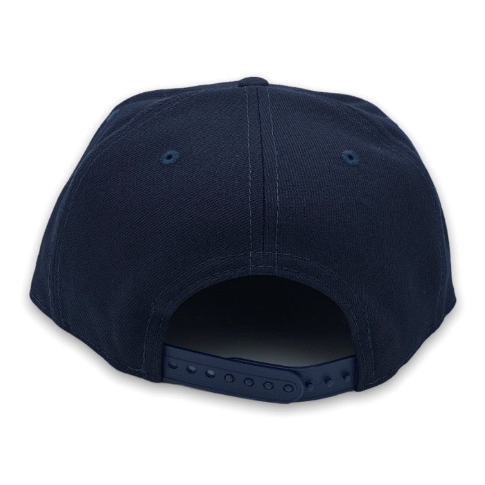 Detroit Tigers New Era Basic 9Fifty Snapback Hat - Navy