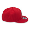 Los Angeles Angels Basic 9FIFTY New Era Red Snapback Hat