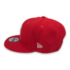 Los Angeles Angels Basic 9FIFTY New Era Red Snapback Hat