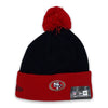 49ers Buttons Coll. New Era NLF Sport Red & Black Knit Hat