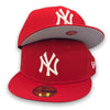 New York Yankees Basic 59FIFTY New Era Red Hat