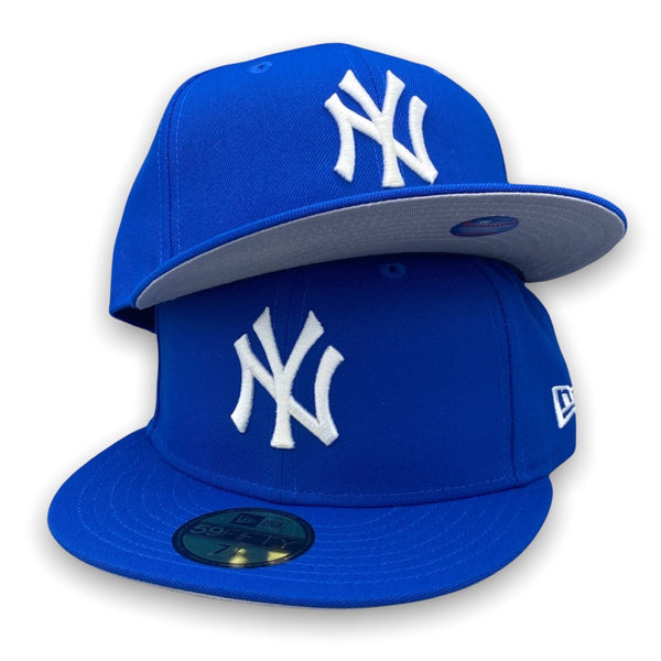 Casquette Plate Bleue Marine Ajustée 59FIFTY All Over New York Yankees Mlb New Era Casquette Plate Bleue Marine Ajustée 59FIFTY All Over New York Yankees Mlb New Era