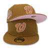 Ruby Chocolate Coll. Nationals New Era 59FIFTY Hat Pink Bottom
