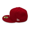 Dodgers Basic 59FIFTY New Era Red Fitted Hat