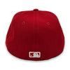 Dodgers Basic 59FIFTY New Era Red Fitted Hat
