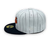 Pinstripe Strike Coll. Mets 40th Anniversary Season New Era 59FIFT Hat Green UV