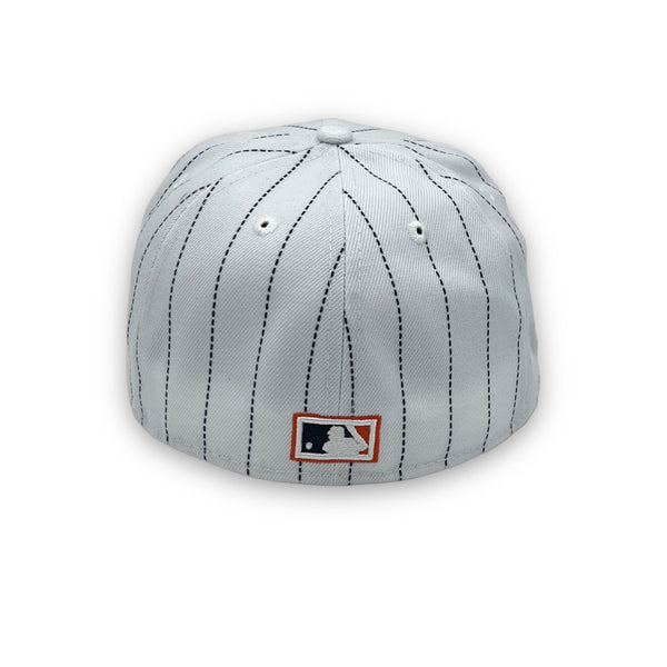 Pinstripe Strike Coll. Mets 40th Anniversary Season New Era 59FIFT Hat Green UV