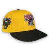 Pirates 59FIFTY New Era Yellow & Black Fitted Hat Grey Bottom
