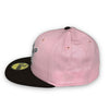 Pirates 94 All Star Game New Era 59FIFTY Pink & Brown Hat Grey Bottom