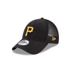Pittsburg Pirates 9FORTY New Era Black Trucker Hat