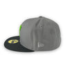 Rangers 95 ASG New Era 59FIFTY Grey & Graphite Hat Neon Bottom