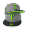 Rangers 95 ASG New Era 59FIFTY Grey & Graphite Hat Neon Bottom