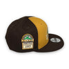 Rockies 95 Coors Field 9FIFTY New Era Brown Snapback Hat Brown Bottom