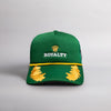Royalty Scrambled Eggs Green Trucker Hat