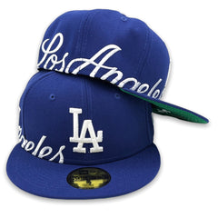 New Era Los Angeles Dodgers Side Split 59Fifty Men's Fitted Hat Blue –  Sports Plaza NY