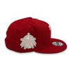 Silver Roses 3 Pack Rangers 9FIFTY New Era Red Snapback Hat