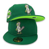 Slimy Duet Coll. Cardinals New Era 59FIFTY Green Hat Neon Bottom