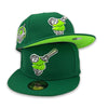 Slimy Duet Coll. Padres New Era 59FIFTY Green Hat Neon Bottom