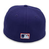 Spring in NYC Yankees 1998 World Series New Era Fitted Purple Hat