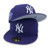 Spring in NYC Yankees 1998 World Series New Era Fitted Purple Hat