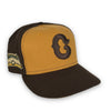 Street Rules Cubs 59FIFTY New Era Brown & Tan Fitted Hat Tan Bottom