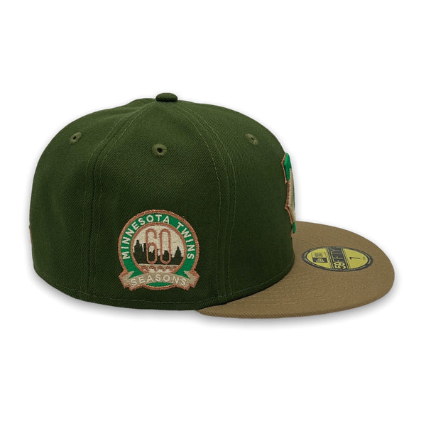 Summer Camp'22 Twins New Era 59FIFTY Alpine Hat Shamrock Bottom