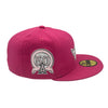 Summer Pack Angels New Era 59FIFTY Beetroot Hat Gray Bottom
