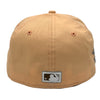 Summer Pack Braves New Era 59FIFTY Peach Hat Gray Bottom