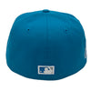 Summer Pack Cubs New Era 59FIFTY Blue Jewel Hat Gray Bottom