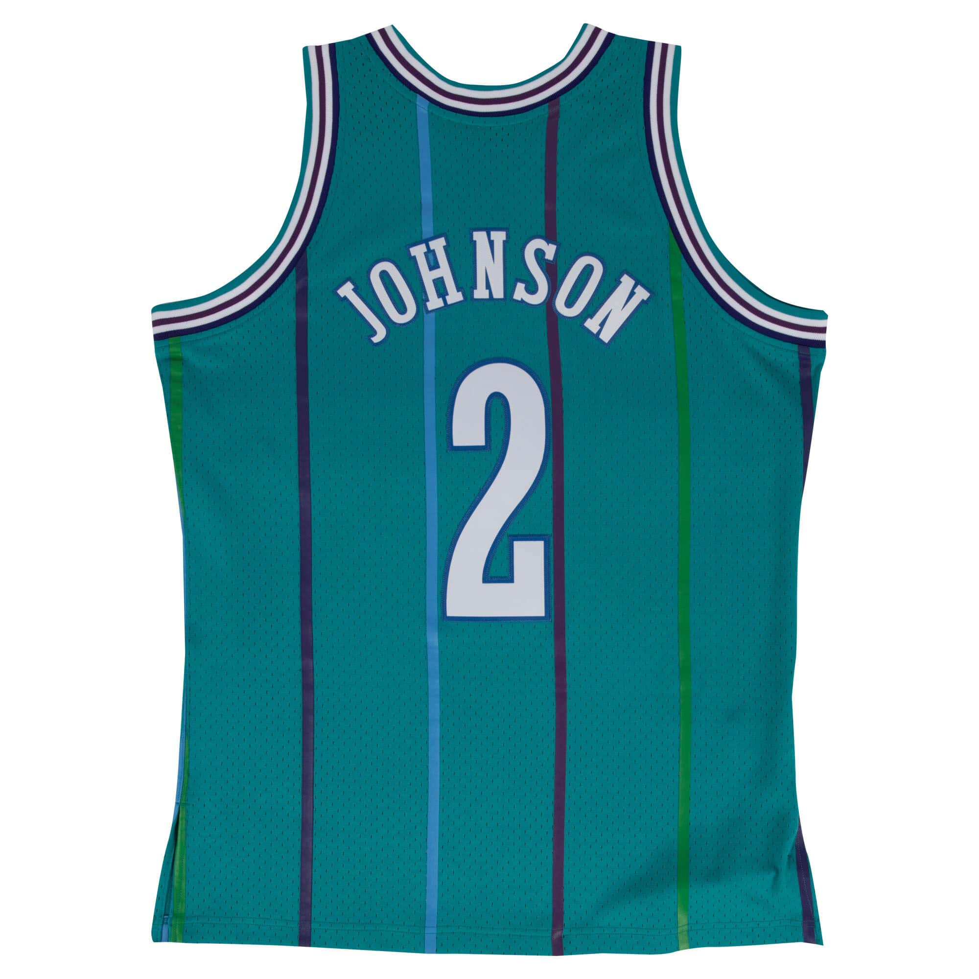 Swingman Jersey Charlotte Hornets Road 1992-93 Larry Johnson