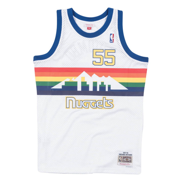 Swingman Jersey Denver Nuggets 1991-92 Dikembe Mutombo