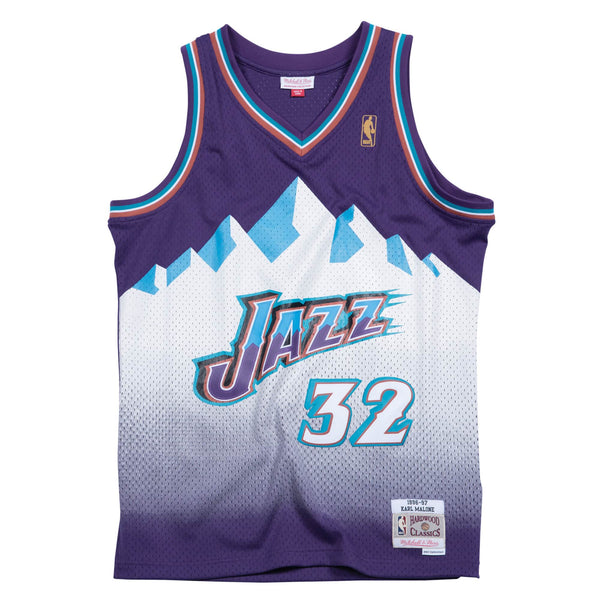 Swingman Jersey Utah Jazz Road 1996-97 Karl Malone