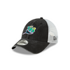 Tampa Bay Rays 9FORTY New Era Black & White Trucker Hat