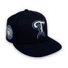 Tampa Tarpons 59FIFTY New Era Navy Fitted Hat Icy Bottom