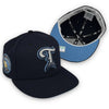 Tampa Tarpons 59FIFTY New Era Navy Fitted Hat Icy Bottom