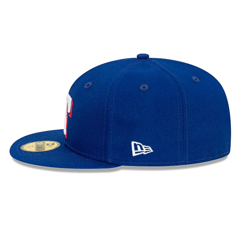 Texas Rangers New Era All Royal Blue/Gray Bottom With 1995 All Star Game  Patch On Side 9FIFTY Adjustable Snapback Hat