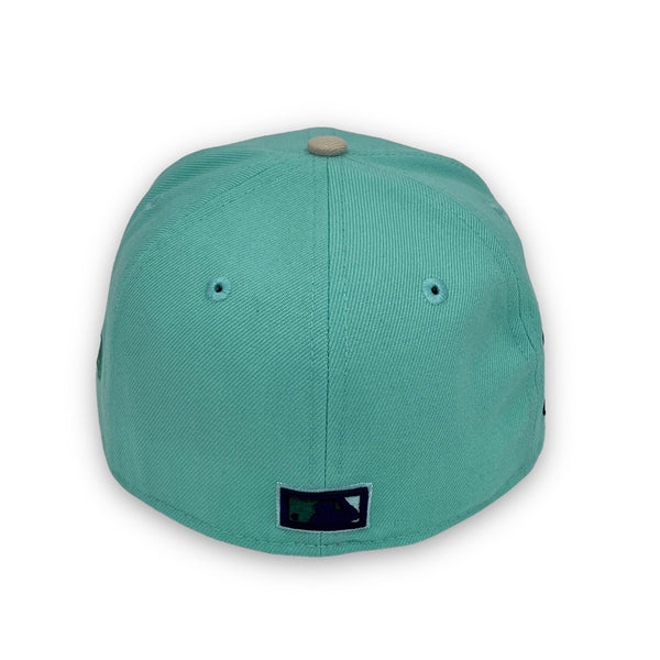 The Freshman Pack Braves 59FIFTY New Era Fitted Hat Stone Bottom