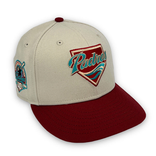 The Freshman Pack Padres 59FIFTY New Era Fitted Hat Lavender Bottom