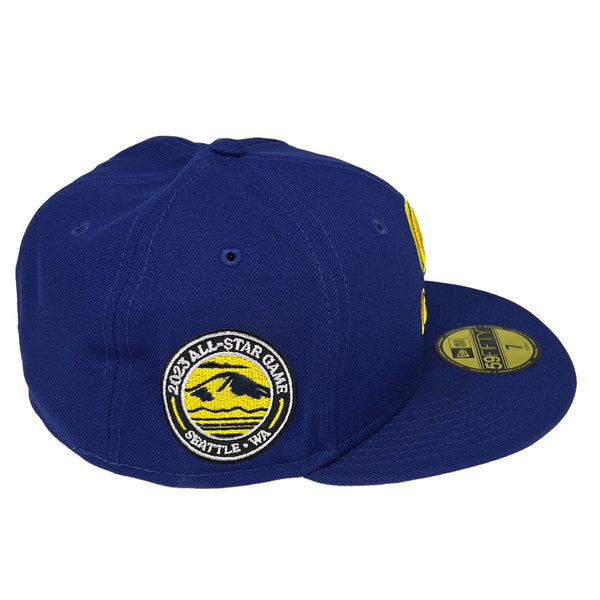 The Trifecta Pack Mariners 59FIFTY New Era Blue Fitted Hat Grey Bottom