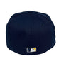 The Trifecta Pack Tigers 59FIFTY New Era Oceanside Blue Fitted Hat Yellow Bottom