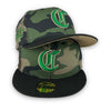 Urban Jungle Reds 150th Anni. 59FIFTY New Era Camo Fitted Hat Khaki Bottom