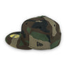 Urban Jungle Yankees 99 WS 59FIFTY New Era Camo Fitted Hat Grey Bottom