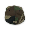 Urban Jungle Yankees 99 WS 59FIFTY New Era Camo Fitted Hat Grey Bottom