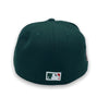 Watermelon Coll. Cardinals 67 WS 59FIFTY New Era Fitted Dark Green Hat Red Bottom