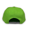 Yankees 00 SS 9FIFTY New Era Lime Snapback Hat Grey Bottom