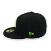 Yankees 1999 World Series New Era 59FIFTY Black & Neon Fitted Hat