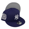 Yankees 00 SS 9FIFTY New Era Purple Snapback Hat Grey Bottom
